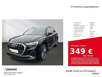 Gebraucht Audi Q3 S-Line 245 PS (180 kW) 2022 Mythosschwarz metallic SUV
