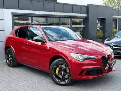 Brugt Alfa Romeo Stelvio Quadrifoglio 510 HK (375 kW) 2020 Rød SUV