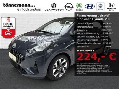 Nuova Hyundai i10 Trend 83 CV (61 kW) 2025 Grigio Utilitaria