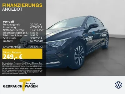 Usata VW Golf VIII Active 150 CV (110 kW) 2022 Nero Berlina