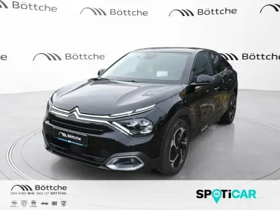 Gebraucht Citroën C4 PureTech 131 PS (96 kW) 2023 Lackierung schwarz perla nera/typ aussenverkleidung metalliclackierung Limousine