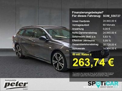 Gebraucht Opel Insignia OPC 174 PS (127 kW) 2022 Mondstein grau/e:vulkan grau Kombi