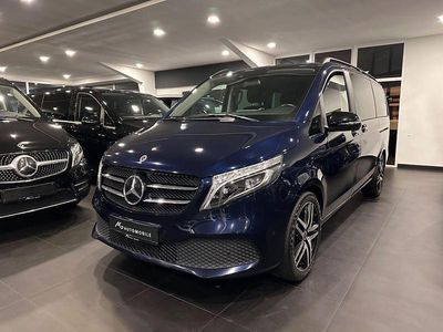 Blau Gebraucht 2022 Mercedes V220 Edition Van / Kleinbus | 34.900 € (Etwas zu teuer)