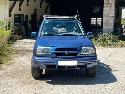 Gebraucht Suzuki Grand Vitara 120 PS (88 kW) 1998 Blau Cabrio