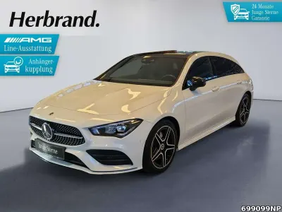 Brugt Mercedes CLA250 AMG line 224 HK (164 kW) 2023 Hvid Sedan
