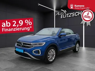 Gebraucht VW T-Roc Cabriolet Style 150 PS (110 kW) 2024 Blau Cabrio