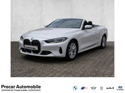 Gebraucht BMW 420 Cabriolet Sport Line 184 PS (135 kW) 2022 Weiß Cabrio