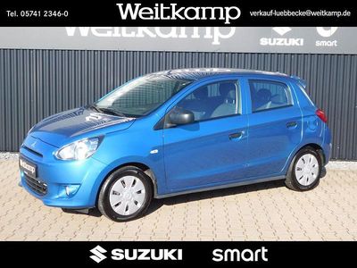 Gebraucht Mitsubishi Space Star 71 PS (52 kW) 2014 Blau Limousine