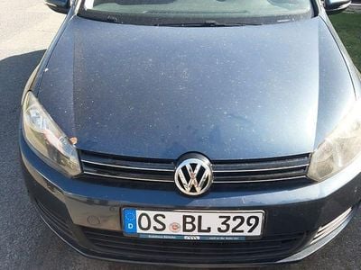 Usata VW Golf VI Comfortline 122 CV (89 kW) 2009 Blu Utilitaria