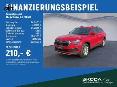 Gebraucht Skoda Kodiaq Ambition 150 PS (110 kW) 2022 Rot SUV