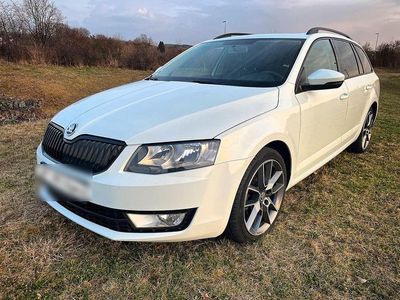 Gebraucht Skoda Octavia RS 110 PS (80 kW) 2016 Weiß Kleinwagen