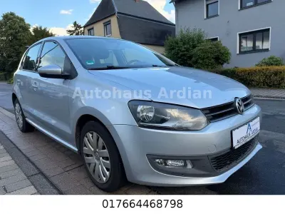 Gebraucht VW Polo Comfortline 86 PS (63 kW) 2010 Silber Kleinwagen