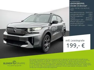 Gebraucht Citroën C3 Aircross 101 PS (74 kW) 2025 Mercuregrau SUV