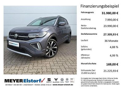 Neu VW T-Cross R-line 150 PS (110 kW) 2025 Grau SUV