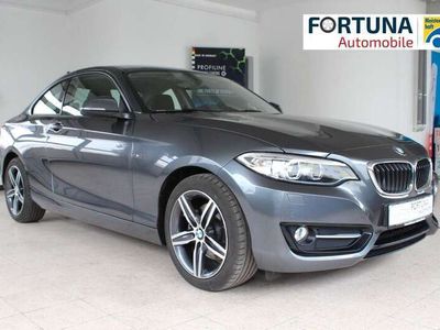 gebraucht BMW 220 i Coupe Sport Line 1.Hand Navi Prof. Xenon