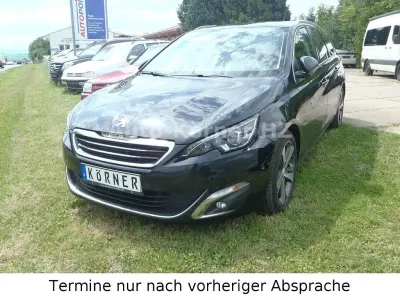 Gebraucht Peugeot 308 SW Allure 120 PS (88 kW) 2016 Schwarz Kombi