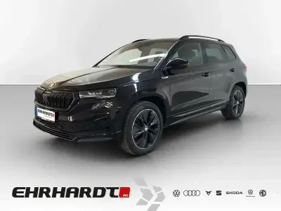 Gebraucht Skoda Karoq SportLine 140 PS (102 kW) 2022 Schwarz SUV