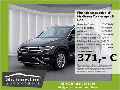 Second-hand VW T-Roc Style 150 CP (110 kW) 2025 Negru SUV