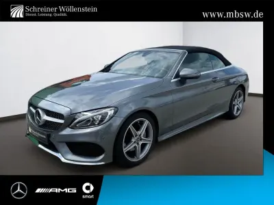 Gebraucht Mercedes C220 170 PS (125 kW) 2018 Metalliclack selenitgrau (metallic) Cabrio