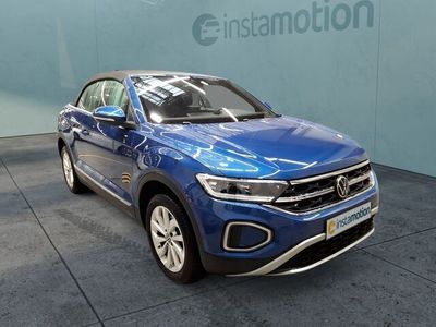 Gebraucht VW T-Roc Cabriolet Style 116 PS (85 kW) 2024 Blau Cabrio