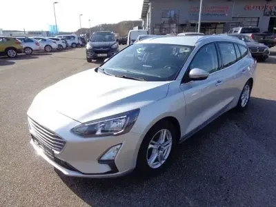 Brugt Ford Focus Cool & Connect 101 HK (74 kW) 2019 Sølv Stationcar