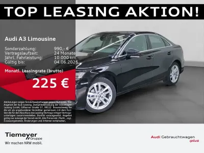 Gebraucht Audi A3 Advanced 150 PS (110 kW) 2025 Schwarz Limousine