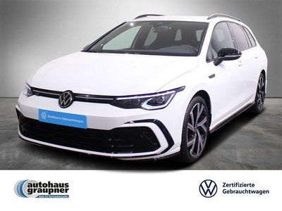 Weiss / pure white Gebraucht 2022 VW Golf VIII R-line Kombi | 26.876 € (Fairer Preis)