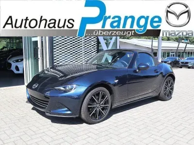 Usata Mazda MX5 Exclusive-Line 184 CV (135 kW) 2025 Blu Cabrio