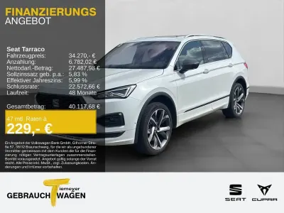Usata Seat Tarraco FR 200 CV (147 kW) 2022 Bianco SUV