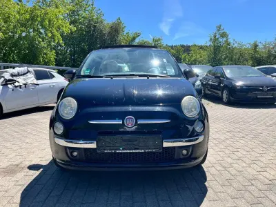 Używany Fiat 500C Lounge 69 KM (50 kW) 2011 Czarny Kabriolet