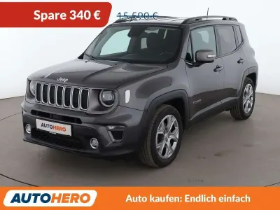 Gebraucht Jeep Renegade Limited 150 PS (110 kW) 2018 Granite crystal SUV