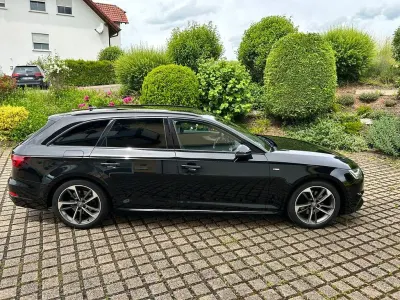 Gebraucht Audi A4 S-Line 150 PS (110 kW) 2018 Schwarz Kombi