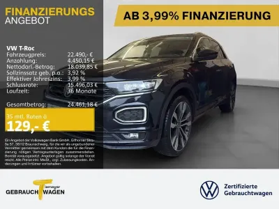 Gebraucht VW T-Roc Active 150 PS (110 kW) 2022 Schwarz SUV