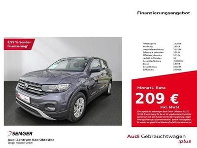 Gebraucht VW T-Cross Basis 110 PS (80 kW) 2022 Rauchgrau SUV