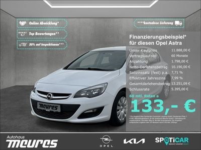 gebraucht Opel Astra 1.4 Turbo PDC Klima Freisprech USB MP3 eFH
