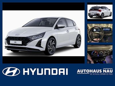 Neu Hyundai i20 Trend 101 PS (74 kW) 2025 Atlas white / sol Limousine