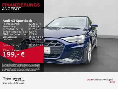 Gebraucht Audi A3 S-Line 116 PS (85 kW) 2025 Blau Limousine