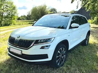 Gebraucht Skoda Kodiaq Drive 150 PS (110 kW) 2021 Weiß SUV