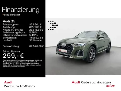 Gebraucht Audi Q5 Ambiente 204 PS (150 kW) 2023 Distriktgrün metallic SUV