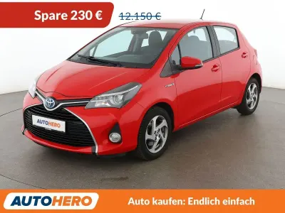 Gebraucht Toyota Yaris Comfort 101 PS (74 kW) 2015 Rot Kleinwagen