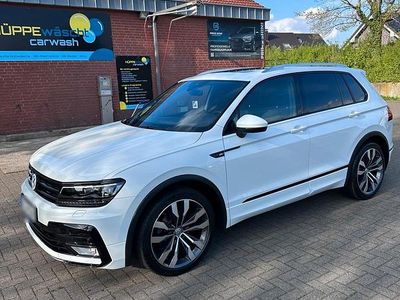 Usata VW Tiguan R-line 150 CV (110 kW) 2017 Bianco SUV