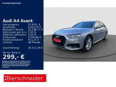 Używany Audi A4 Advanced 150 KM (110 kW) 2022 Srebrny Kombi