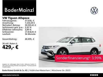 Weiß Gebraucht 2023 VW Tiguan Allspace SUV | 33.780 € (Guter Preis)