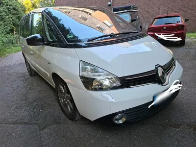 Gebraucht Renault Espace 150 PS (110 kW) 2014 Weiß Van / Kleinbus