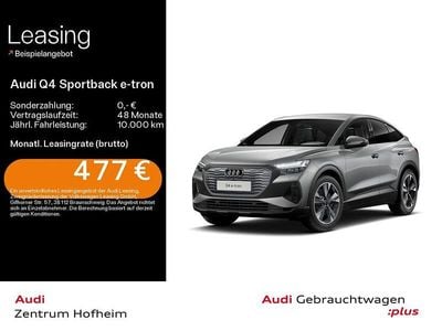 Usata Audi Q4 Sportback e-tron Ambiente 210 kW (286 CV) 2025 Grigio SUV
