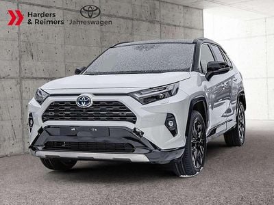 Neu Toyota RAV4 Hybrid Style 218 PS (160 kW) 2025 Weiss SUV