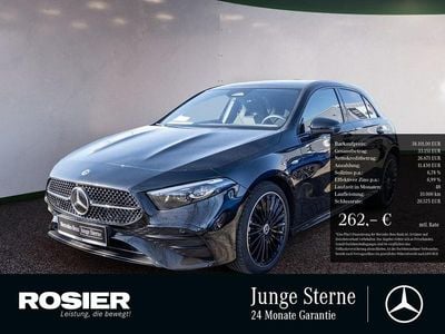 Gebraucht Mercedes A250 Premium 163 PS (119 kW) 2025 Schwarz / kosmosschwarz Kleinwagen