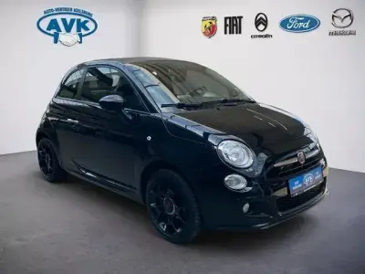 Używany Fiat 500 S 69 KM (50 kW) 2013 Czarny Kabriolet
