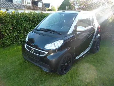 Brugt Smart ForTwo Cabrio 71 HK (52 kW) 2014 Sort Cabriolet