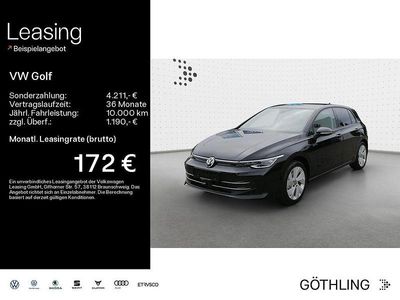 Neu VW Golf VIII Goal 150 PS (110 kW) 2026 Grenadillschwarz metallic Limousine